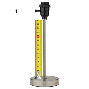 bouclair lamp measured