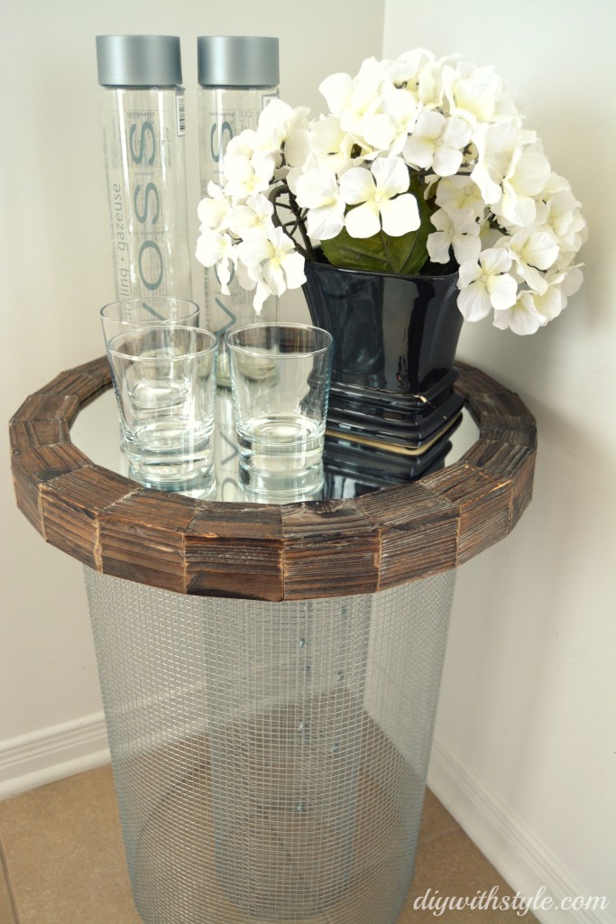 e DIY side table top